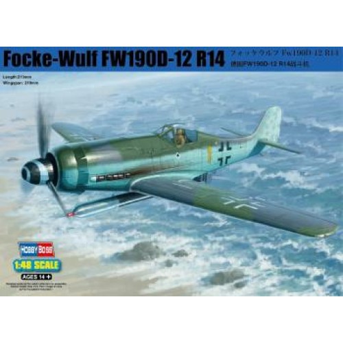 HBB81720 - 1/48 FOCKE-WULF FW190D-12 R14 (PLASTIC KIT)