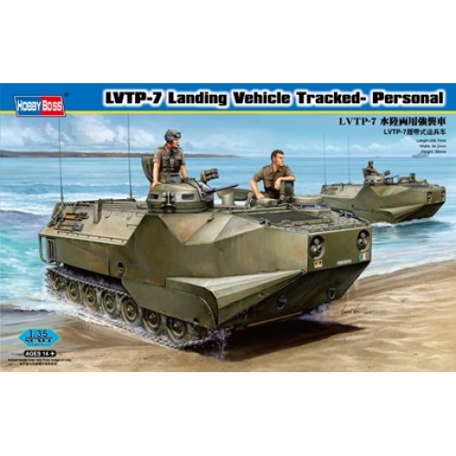 HBB82409 - 1/35 LVTP-7 LANDING VEHICLE TRACKED PERSONEL (PLASTIC KIT)