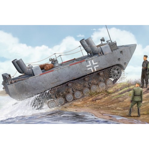 HBB82462 - 1/35 GERMAN LAND WASSER SCHLEPPER II UPGRADED (PLASTIC KIT)