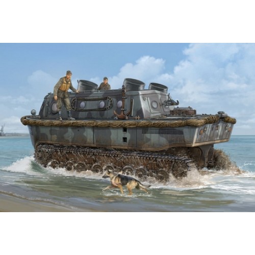 HBB82465 - 1/35 GERMAN LAND-WASSER-SCHLEPPER EARLY TYPE (PLASTIC KIT)