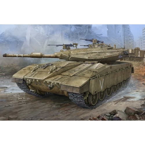 HBB82476 - 1/35 ISRAELI IDF MERKAVA MK IIID (LIC) (PLASTIC KIT)