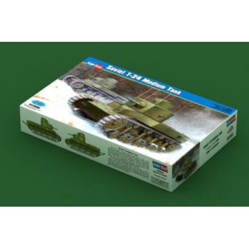 HBB82493 - 1/35 SOVIET T-24 MEDIUM TANK (PLASTIC KIT)