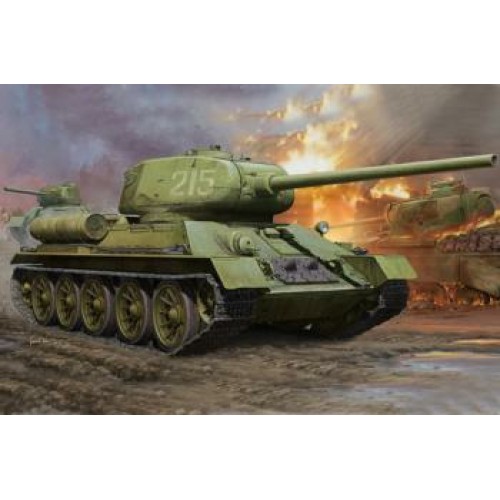 HBB82602 - 1/16 T34/85 TANK (PLASTIC KIT)