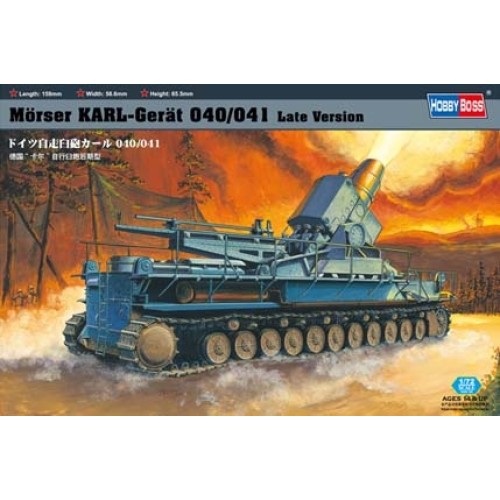 HBB82905 - 1/72 MORSER KARL GERAET 040/041 LATE CHASSIS (PLASTIC KIT)