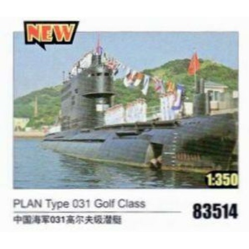 HBB83514 - 1/350 PLAN TYPE 031 GOLF CLASS (PLASTIC KIT)