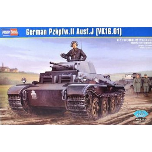 HBB83803 - 1/35 GERMAN PZKPFW.II AUSF J (VK1601) EARLY (PLASTIC KIT)