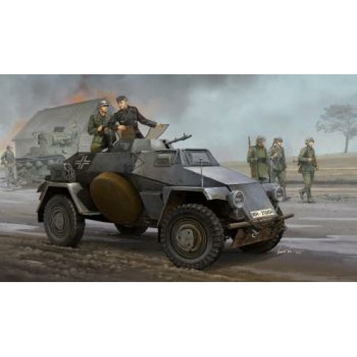 HBB83812 - 1/35 GERMAN SD.KFZ.221 LEICHTER PANZERSPAHWAGEN (3RD SERIES) (PLASTIC KIT)