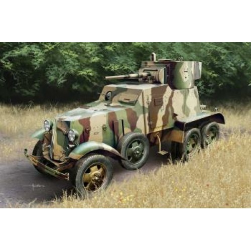 HBB83839 - 1/35 SOVIET BA-6 ARMOR CAR (PLASTIC KIT)