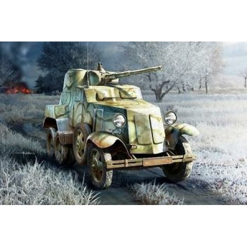 HBB83840 - 1/35 SOVIET BA-10 ARMOURED CAR (PLASTIC KIT)