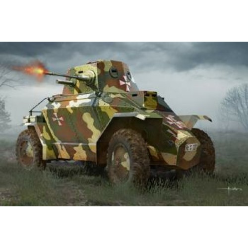 HBB83866 - 1/35 HUNGARIAN 39M CSABA ARMORED CAR (PLASTIC KIT)