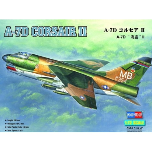 HBB87203 - 1/72 A-7D CORSAIR II (PLASTIC KIT)