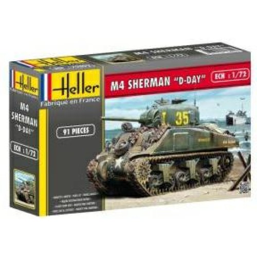 HEL79892 - 1/72 SHERMAN (PLASTIC KIT)