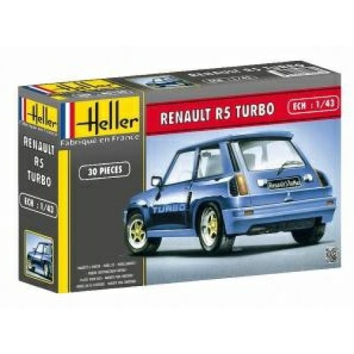 HEL80150 - 1/43 RENAULT R5 TURBO (PLASTIC KIT)