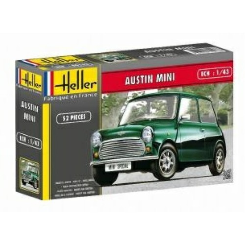 HEL80153 - 1/43 AUSTIN MINI (PLASTIC KIT)