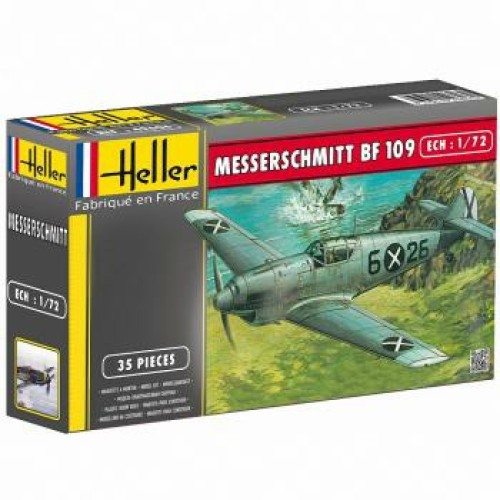 HEL80236 - 1/72 MESSERSCHMITT BF 109/B1 C1 (PLASTIC KIT)