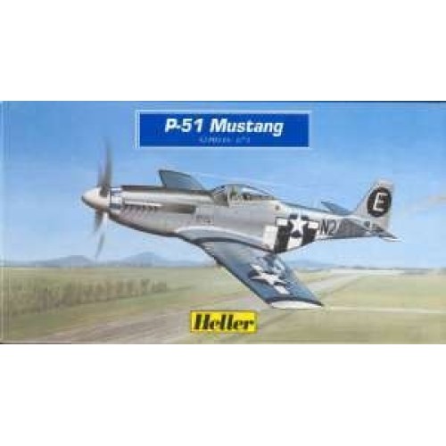 HEL80268 - 1/72 P-51 MUSTANG (PLASTIC KIT)