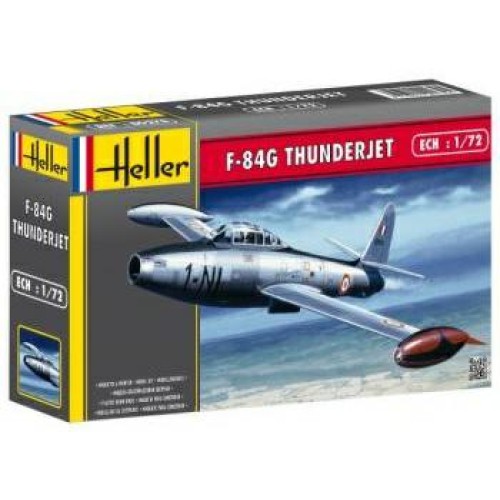 HEL80278 - 1/72 F-84G THUNDERJET (PLASTIC KIT)