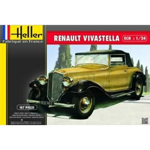 HEL80724 - 1/24 RENAULT VIVASTELLA (PLASTIC KIT)