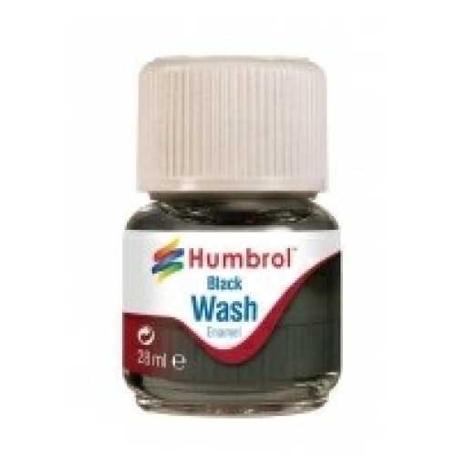 HMV0201 - X6 28ML ENAMEL WASH - BLACK