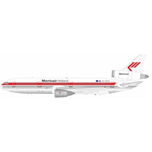 IF103MP0824P - 1/200 DC-10-30 MARTINAIR HOLLAND PH-MCO POLISHED WITH STAND