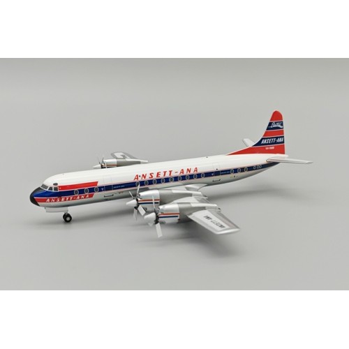 IF188AN0924P - 1/200 ANSETT - ANA LOCKHEED L-188A ELECTRA VH-RMB WITH STAND