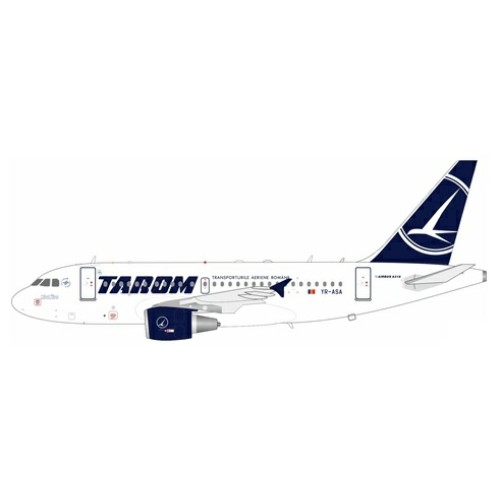 IF318RO1124 - 1/200 TAROM AIRBUS A318-111 YR-ASA WITH STAND