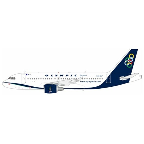 IF319OA0824 - 1/200 OLYMPIC AIRBUS A319-112 SX-OAF WITH STAND