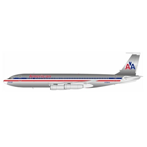 IF701AA1124PR - 1/200 AMERICAN AIRLINES BOEING 707-100 N7504A WITH STAND