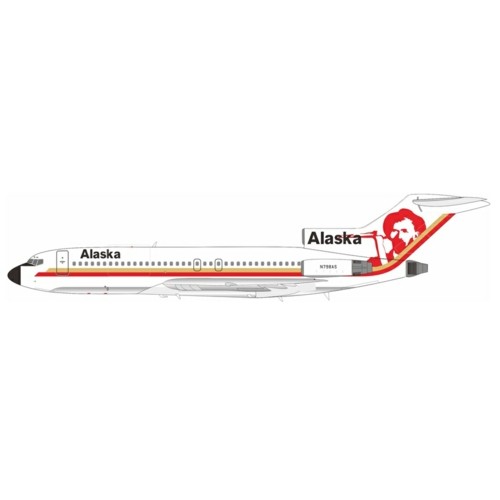 IF721AS0824 - 1/200 ALASKA AIRLINES BOEING 727-90C N798AS WITH STAND