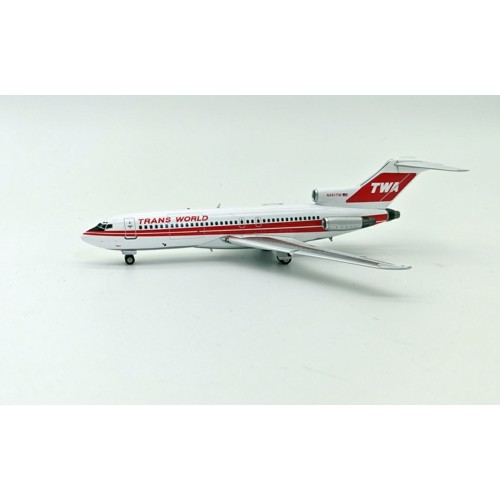 IF721TW0623 - 1/200 TRANS WORLD AIRLINES - TWA BOEING 727-31C N891TW WITH STAND