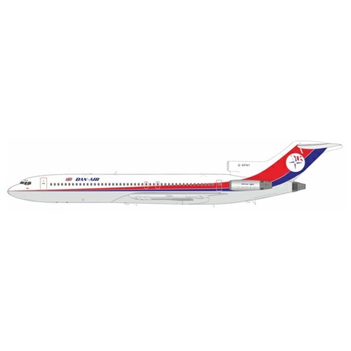 IF722DA0724 - 1/200 DAN-AIR LONDON BOEING 727-200 G-BPNY WITH STAND