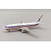 IF732UA0724P - 1/200 UNITED AIRLINES BOEING 737-222 N9016U POLISHED WITH STAND