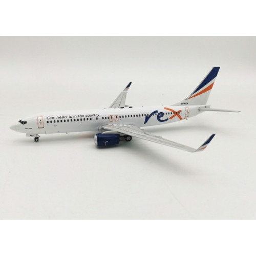 IF738ZL0621 - 1/200 REX - REGIONAL EXPRESS BOEING 737-800 VH-REX WITH STAND