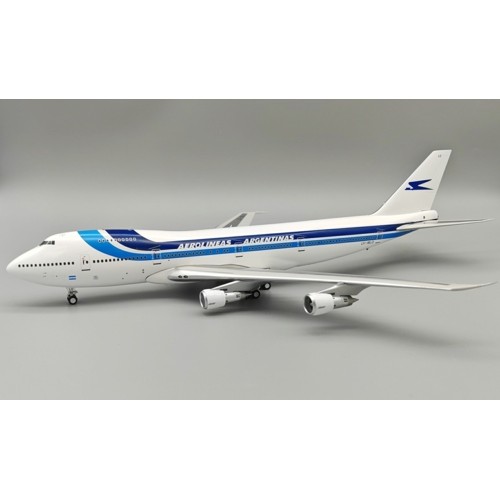 IF742LV1224 - 1/200 AEROLINEAS ARGENTINAS BOEING 747-287B LV-MLO WITH STAND LIMITED