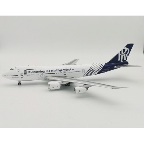 IF742RR787 - 1/200 ROLLS-ROYCE BOEING 747-267B N787RR WITH STAND