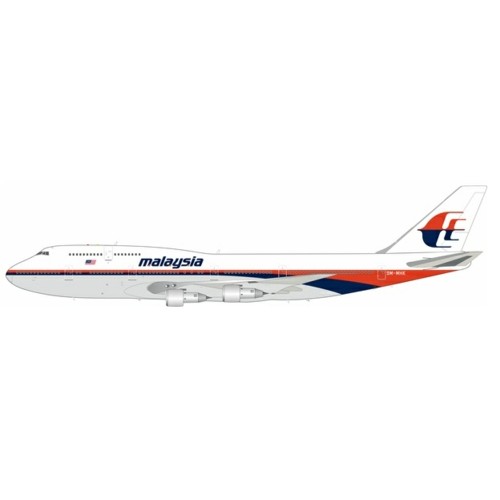 IF743MH1024 - 1/200 MALAYSIA AIRLINES BOEING 747-3H6M 9M-MHK WITH STAND