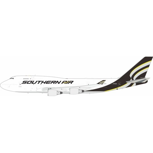 IF7447SA1124 - 1/200 SOUTHERN AIR BOEING 747-412(BDSF) N400SA WITH STAND MAP