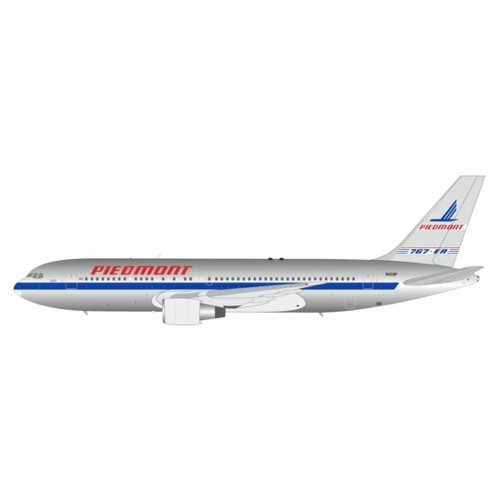 IF762PI0724P - 1/200 PIEDMONT AIRLINES BOEING 767-201/ER N608P POLISHED WITH STAND