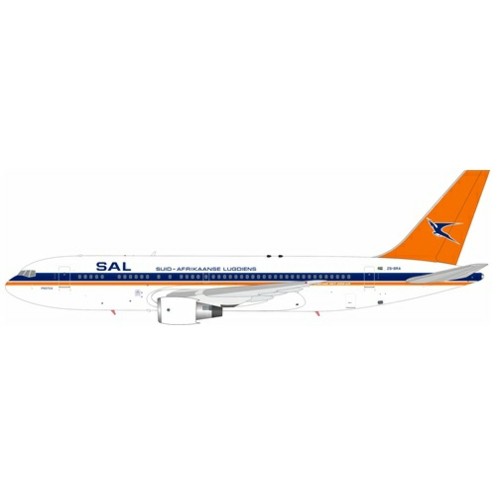 IF762SA0625 - 1/200 SOUTH AFRICAN AIRWAYS BOEING 767-2B1/ER ZS-SRA WITH STAND