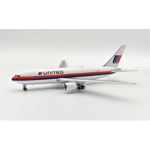 IF762UA0123 - 1/200 UNITED 767-200 SAUL BASS N611UA WITH STAND