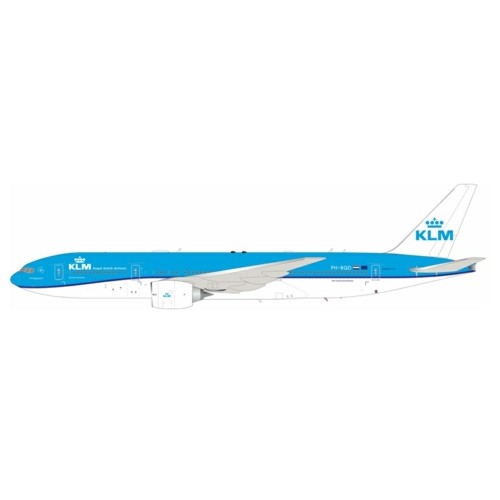 IF772KL0824 - 1/200 KLM - ROYAL DUTCH AIRLINES BOEING 777-206/ER PH-BQD WITH STAND