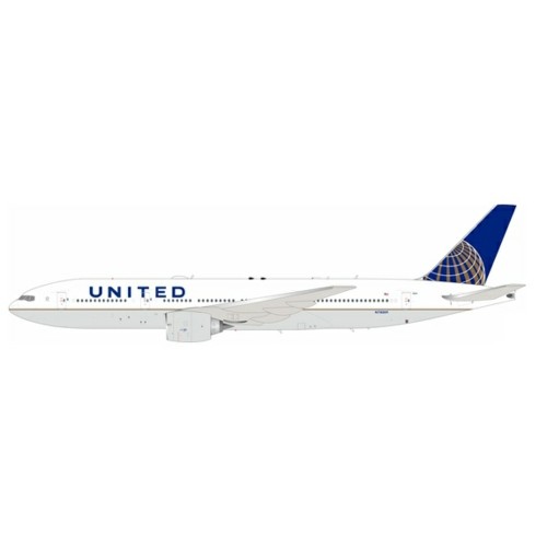 IF772UA0924 - 1/200 UNITED AIRLINES BOEING 777-224/ER N78009 WITH STAND