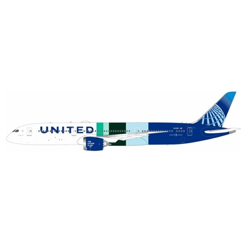 IF789UA0125 - 1/200 UNITED AIRLINES BOEING 787-9 N24988 THE FUTURE IS SAF SCHEME WITH STAND