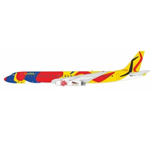 IF862BN1124 - 1/200 BRANIFF INTERNATIONAL AIRWAYS DC-8-62 CALDER N1805 WITH STAND