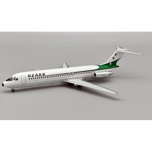 IF932OZ0224 - 1/200 OZARK AIR LINES MCDONNELL DOUGLAS DC-9-31 N977Z WITH STAND