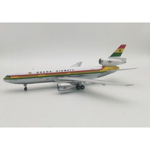 IFDC10GH0622P - 1/200 GHANA AIRWAYS 9G-ANA MCDONNELL DOUGLAS DC-10-30 POLISHED