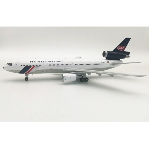 IFDC10JU0921 - 1/200 JAT YUGOSLAV AIRLINES MCDONNELL DOUGLAS DC-10-30 YU-AMC WITH STAND