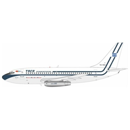 IFEAV08 - 1/200 TACA INTERNATIONAL BOEING 737-200 YS-08C WITH STAND (EL AVIADOR MODELS)