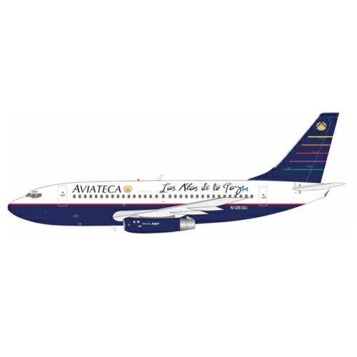 IFEAV126 - 1/200 AVIATECA BOEING 737-200 N126GU WITH STAND (EL AVIADOR MODELS)