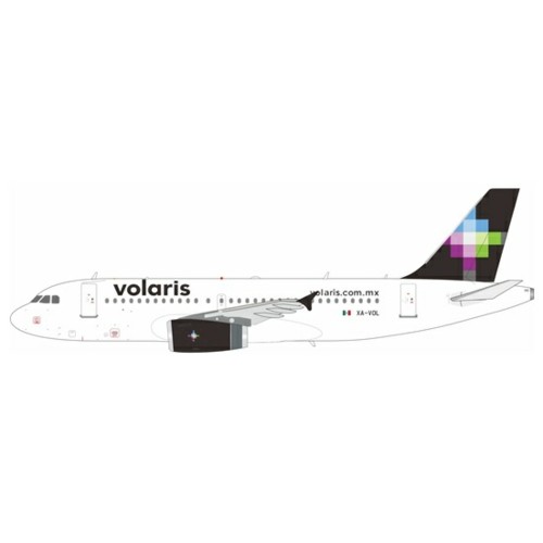 IFEAVA319VOL - 1/200 VOLARIS AIRBUS A319-132 XA-VOL WITH STAND (EL AVIADOR MODELS)